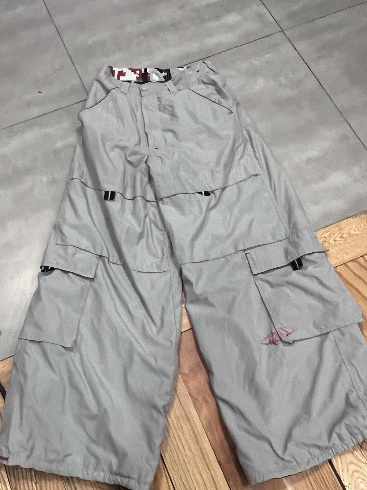 MacGirl MacGear Rave Cargo Pants Dark Blue Juniors Size 9
