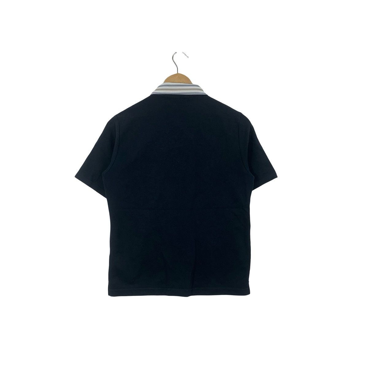 Joseph Abboud JOSEPH ABBOUD Stripe Collar Design Tee Shirt Top Polo Size US L / EU 52-54 / 3 - 6 Thumbnail