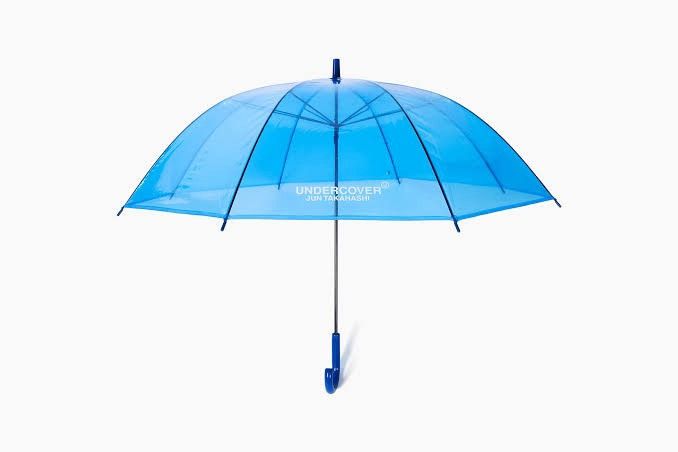 Undercover PVC Long Umbrella Blue Size ONE SIZE - 1 Thumbnail
