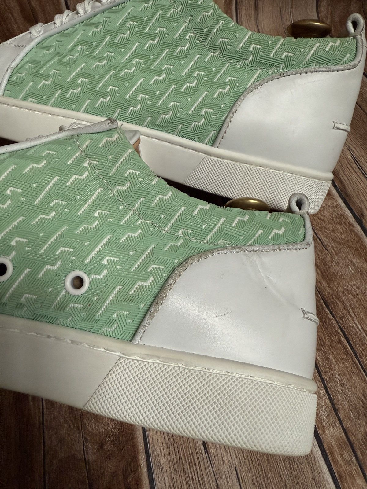 Christian Louboutin Rantulow Orlato CL monogram sneaker Size US 10.5 / EU 43-44 - 10 Thumbnail