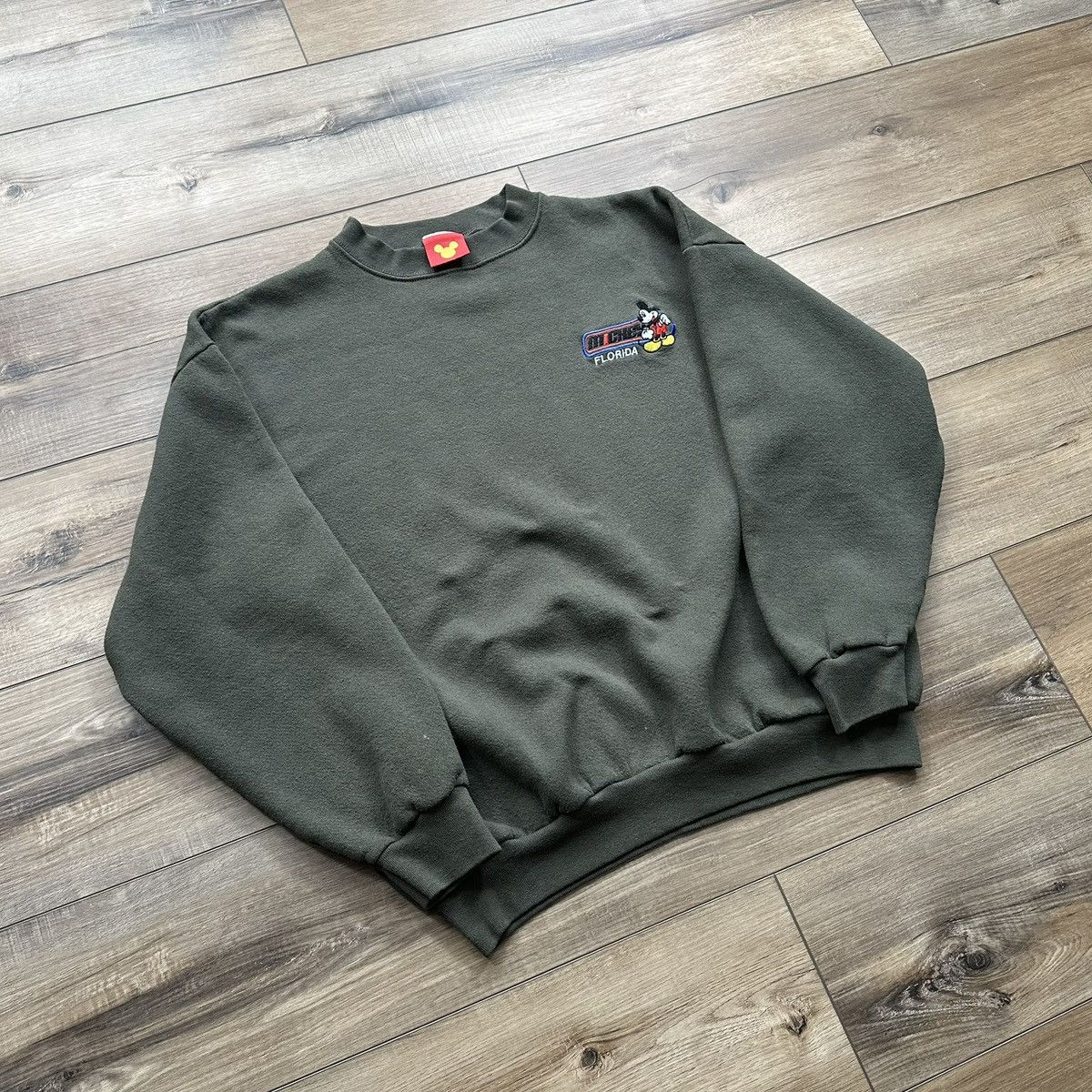 Mickey Mouse Vintage 90s Disney Mickey Mouse Embroidered Crewneck Size US L / EU 52-54 / 3 - 2 Thumbnail