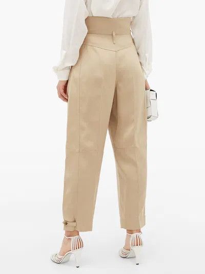 Givenchy o1y0925 Casual Pant in Beige Size 27" / US 4 / IT 40 - 4 Thumbnail
