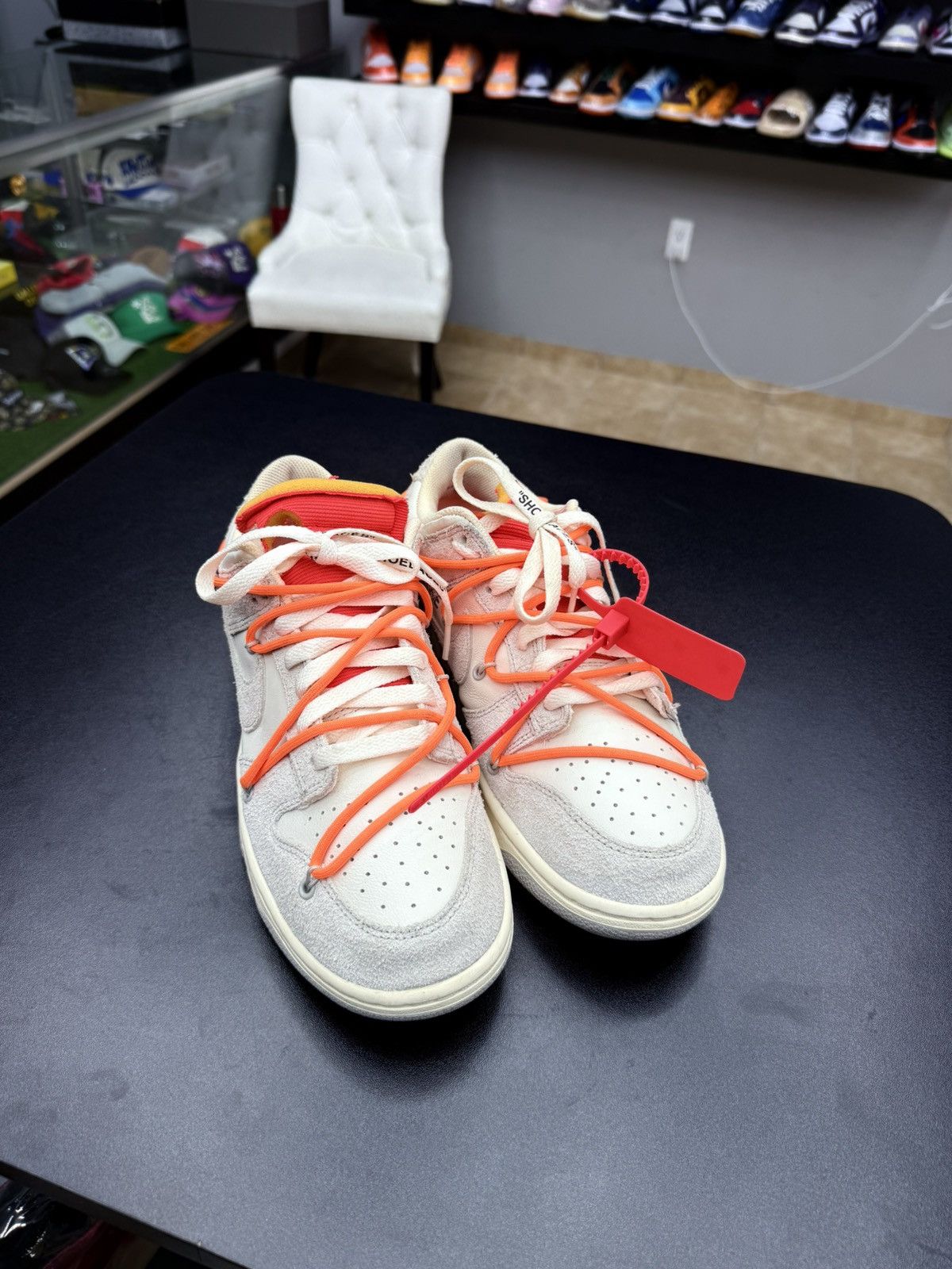Nike × Off-White DJ0950 116 Nike Off-White x Dunk Low 31 of 50 size 9 Size US 9 / EU 42 - 3 Thumbnail