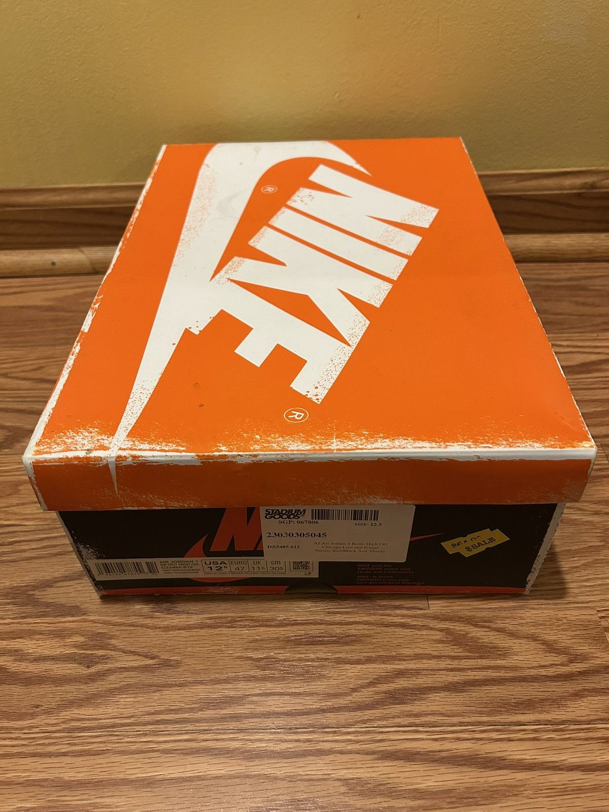 Jordan Brand Jordan 1 Chicago Lost And Found DZ5485-612 NEXT DAY SHIPPING Size US 12.5 / EU 45-46 - 6 Thumbnail