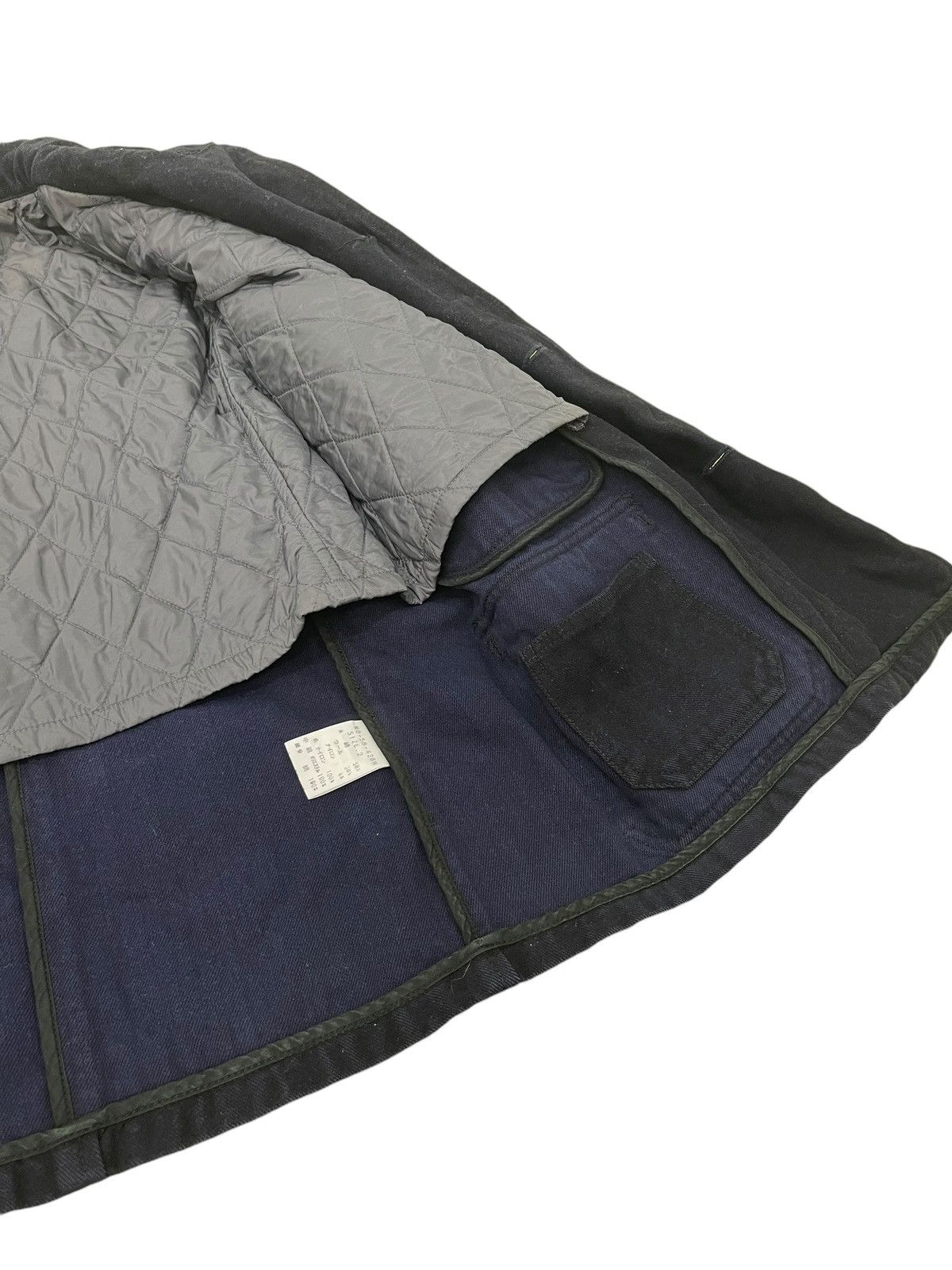 OMNIGOD Shawl Collar Navy Jacket Omnigod Japan Indigo Blue 6🟩5 Size US M / EU 48-50 / 2 - 12 Thumbnail