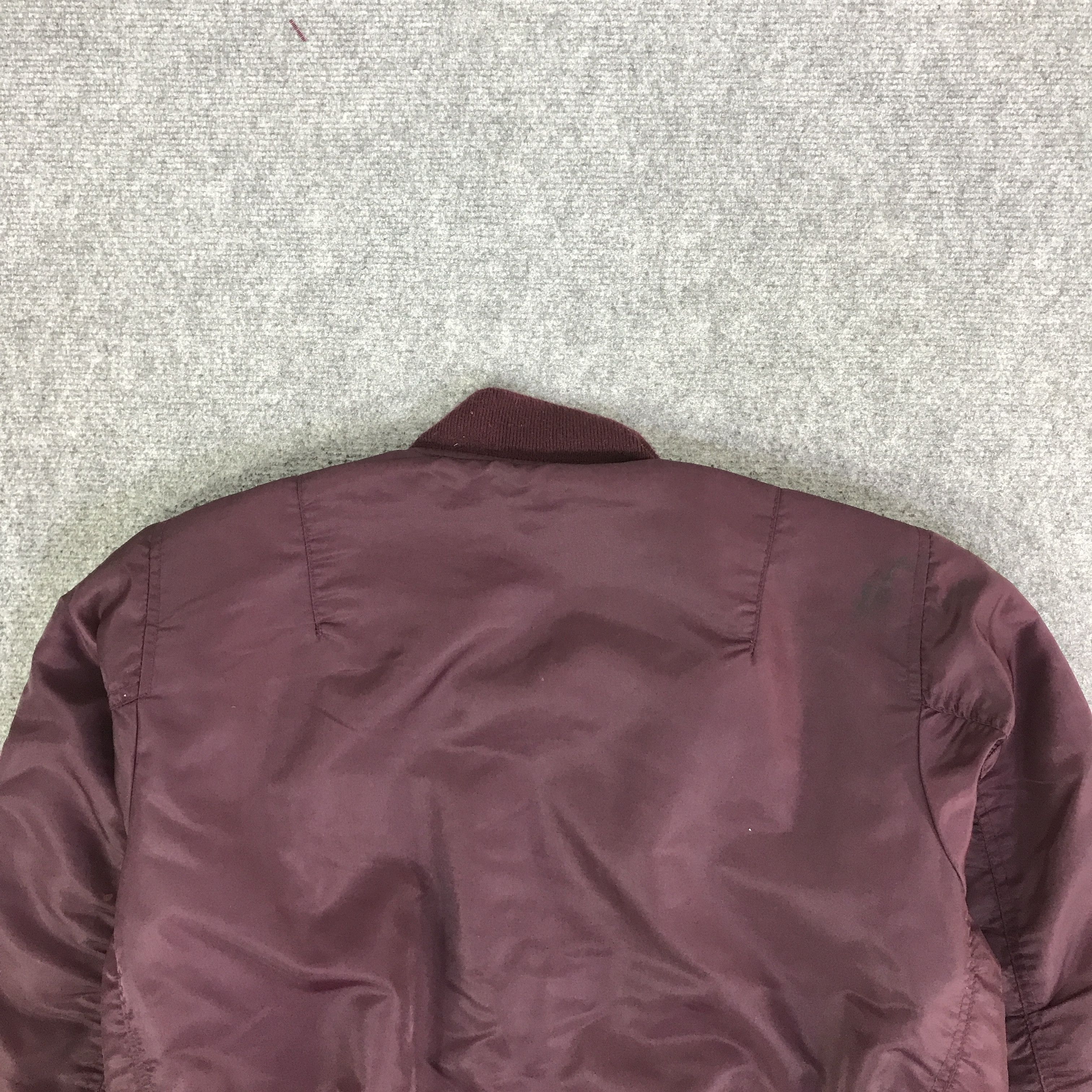 Japanese Brand AIR FORCE TYPE MA-1 DESIGN BOMBER JACKET K104B8 Size US L / EU 52-54 / 3 - 4 Thumbnail