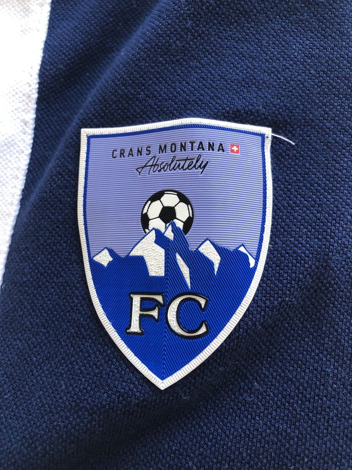 Other FC CRANS MONTANA SWISS VINTAGE FOOTBALL POLO SHIRT Size US XS / EU 42 / 0 - 3 Thumbnail