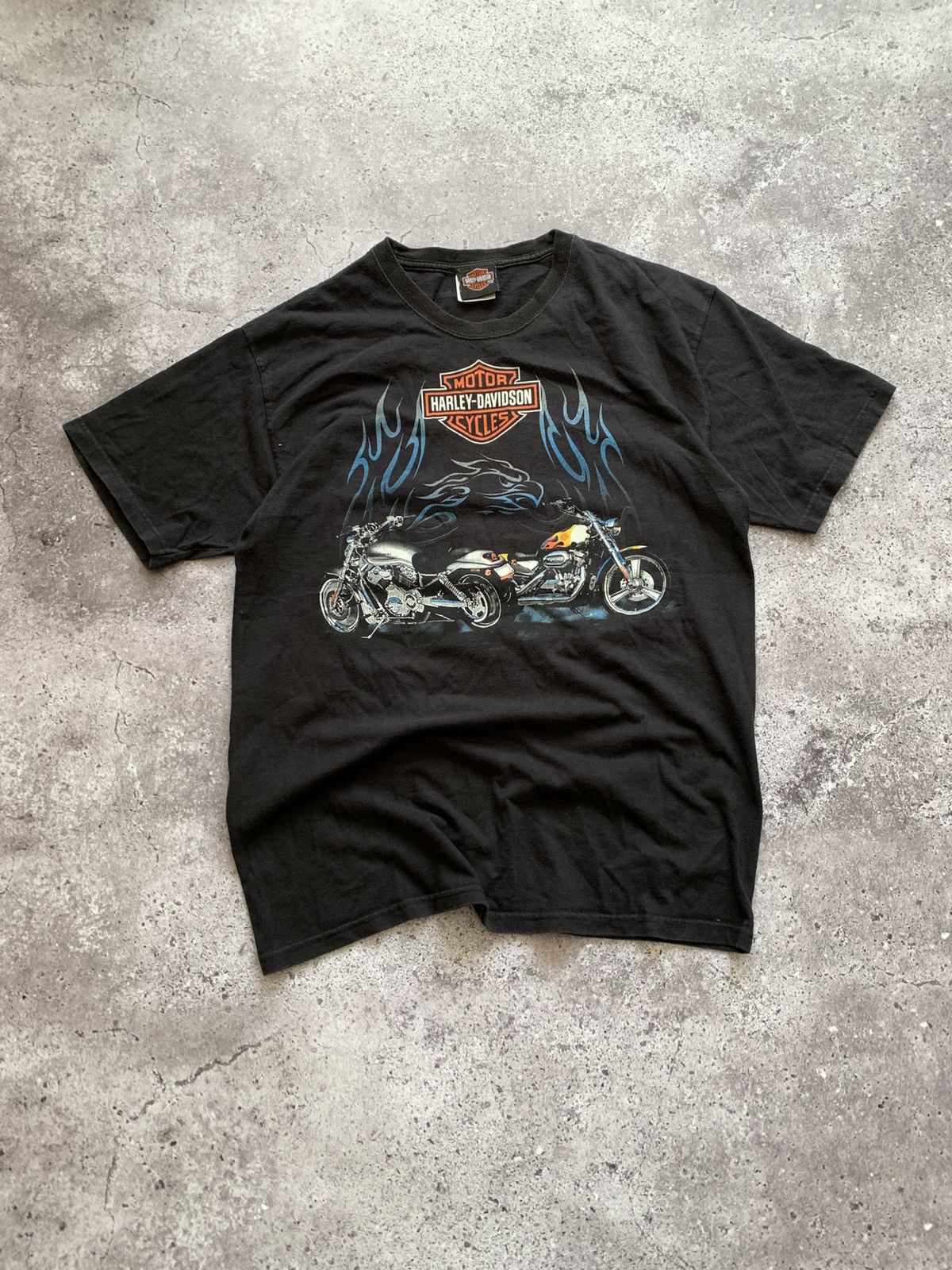 Harley Davidson × Vintage 🔥Vintage Harley Davidson 00’s T-shirt tee Size US M / EU 48-50 / 2 - 1 Thumbnail