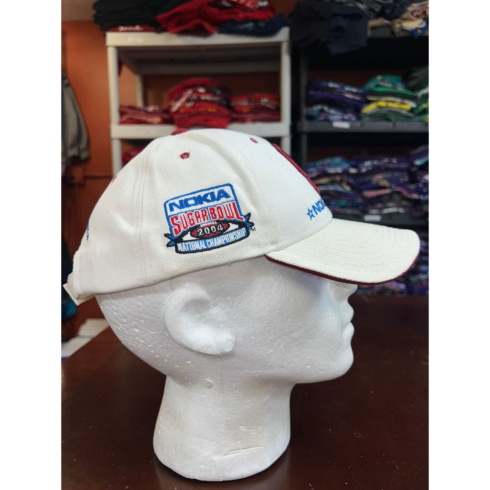 NCAA Vintage Sugar Bowl Hat Oklahoma National Championship NWT Size ONE SIZE - 5 Thumbnail