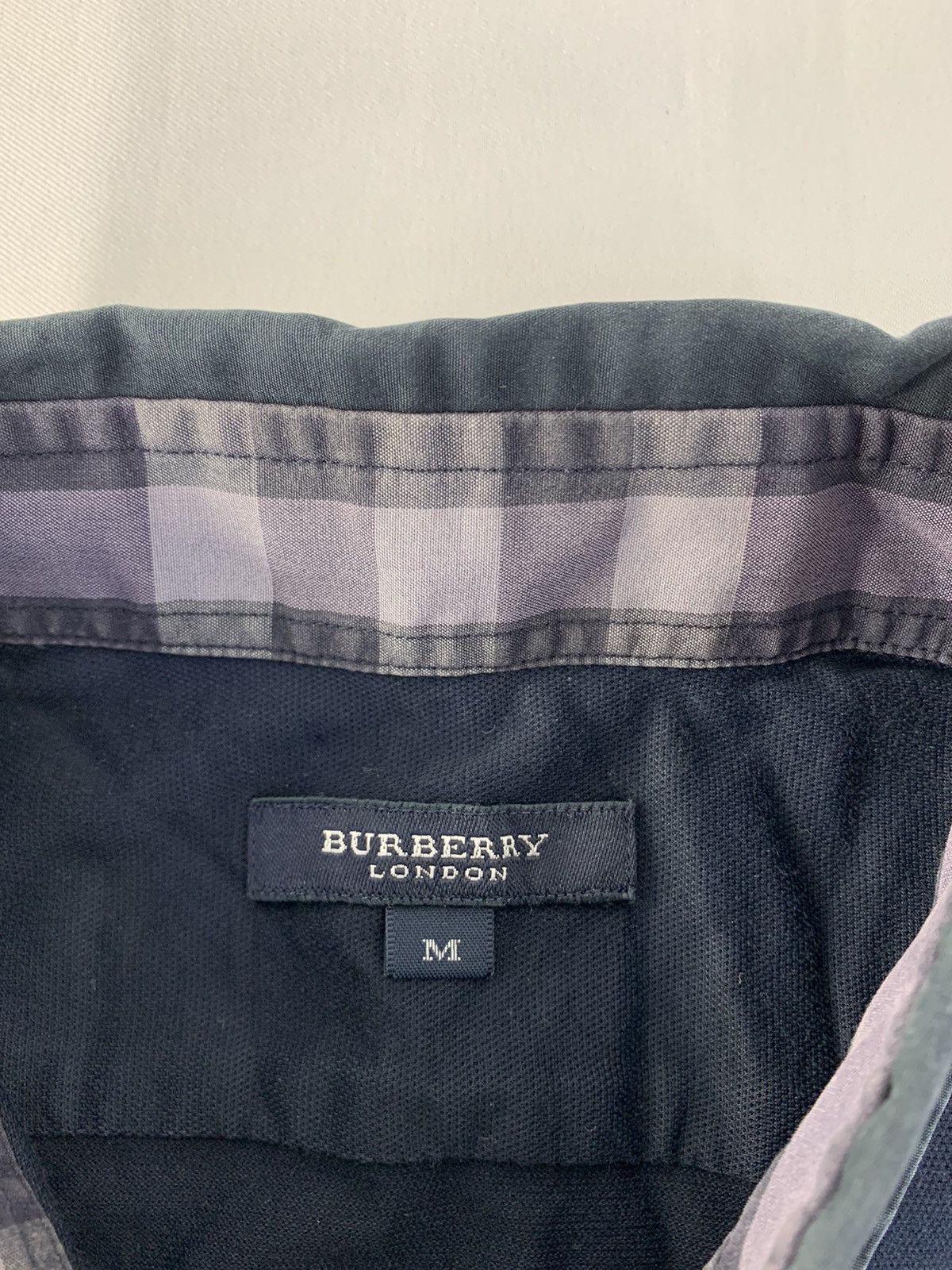 Burberry × Designer Burberry London Small Embroidery Logo Polo Tee Fits S M Size US S / EU 44-46 / 1 - 4 Thumbnail