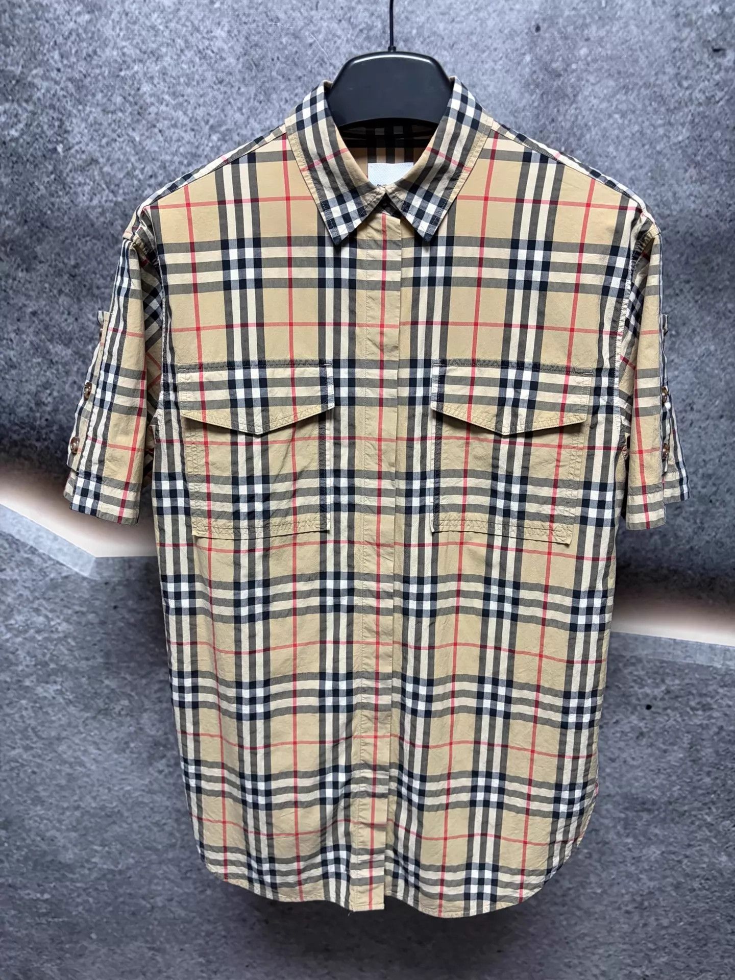 Burberry Burberry Check Short Sleeve Shirt Wmns UK6 VGC Size XS / US 0-2 / IT 36-38 - 1 Thumbnail