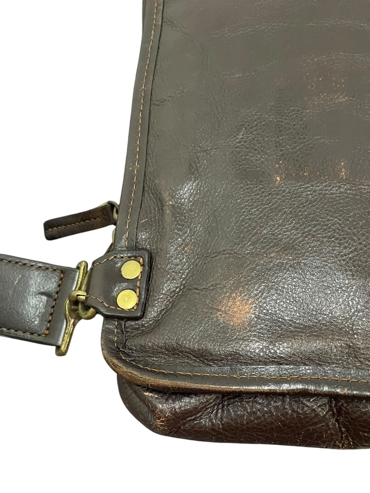 Genuine Leather Full Leather Chelica Cross Body Bag 6🟩 Size ONE SIZE - 11 Thumbnail