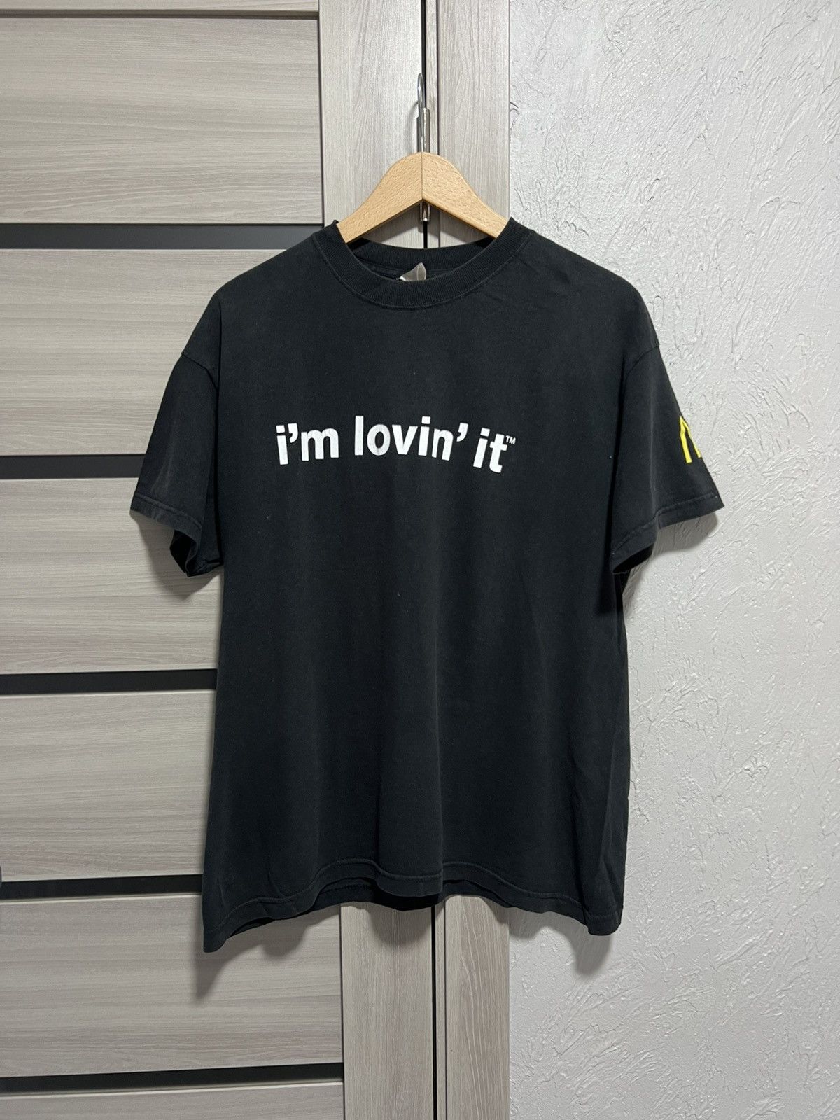 Vintage Vintage 00s ADULT " IM LOVIT IT McDonald " Size US M / EU 48-50 / 2 - 10 Thumbnail