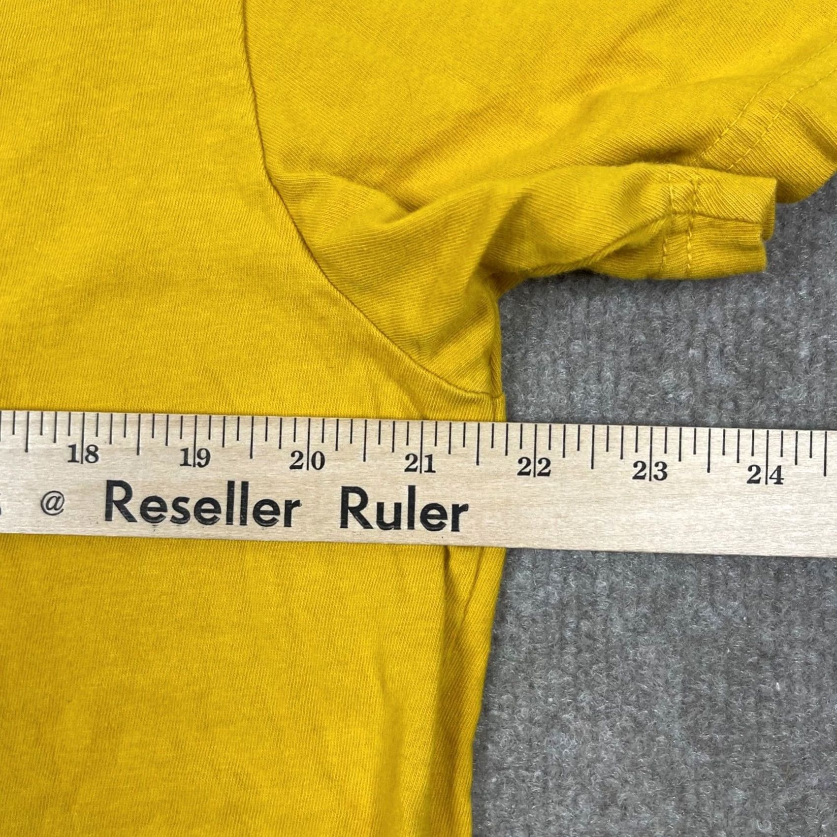 Billabong Billabong Shirt Adult L Yellow Wave Washed Logo Short Sleeve Crew Neck T Men's Size US L / EU 52-54 / 3 - 6 Thumbnail