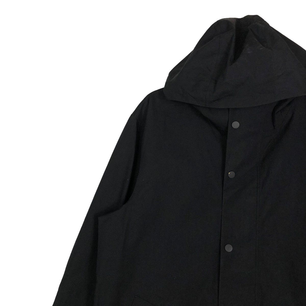 Japanese Brand 🔥Rich Black Survival Long Jacket Uniqlo Japan Undercover Size US M / EU 48-50 / 2 - 5 Thumbnail