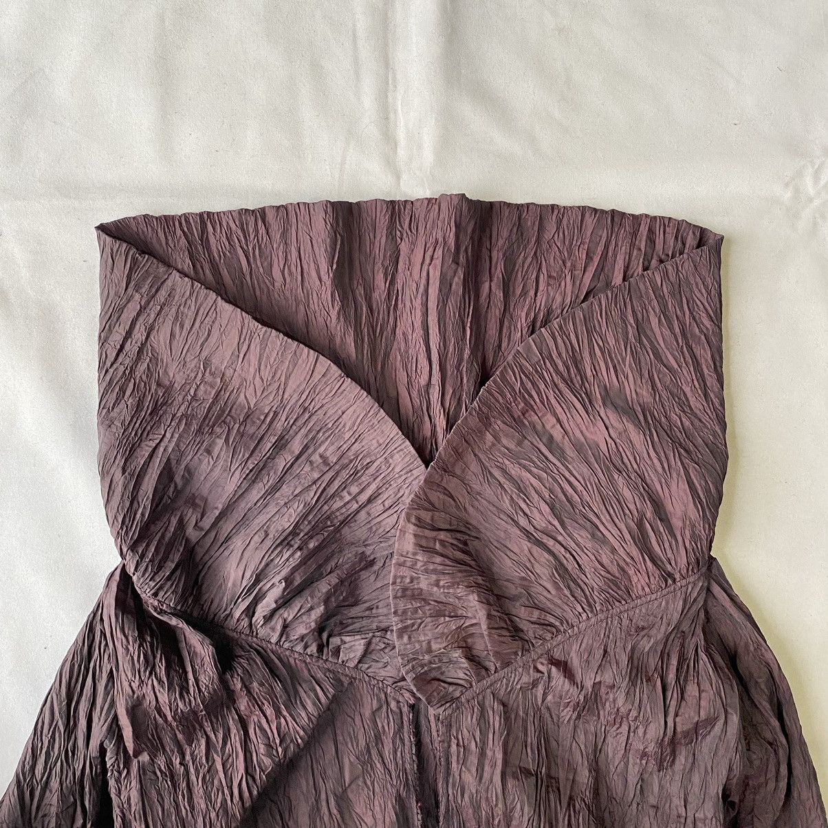 Japanese Brand × Vintage Vintage Ruffle Collar Crinkle Outerwear Avant Garde Style Size S / US 4 / IT 40 - 3 Thumbnail