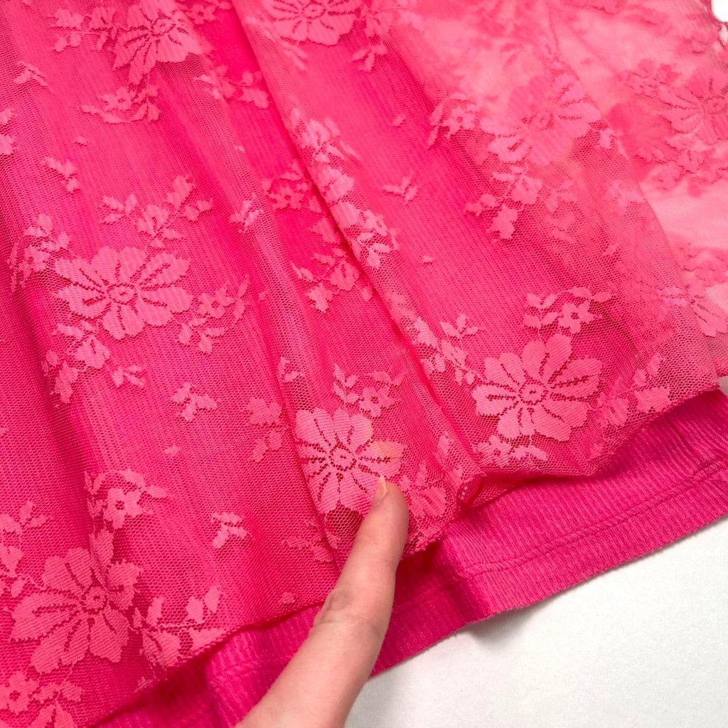 Vintage vintage Intimissimi set, cami and matching lace shawl Size M / US 6-8 / IT 42-44 - 8 Thumbnail