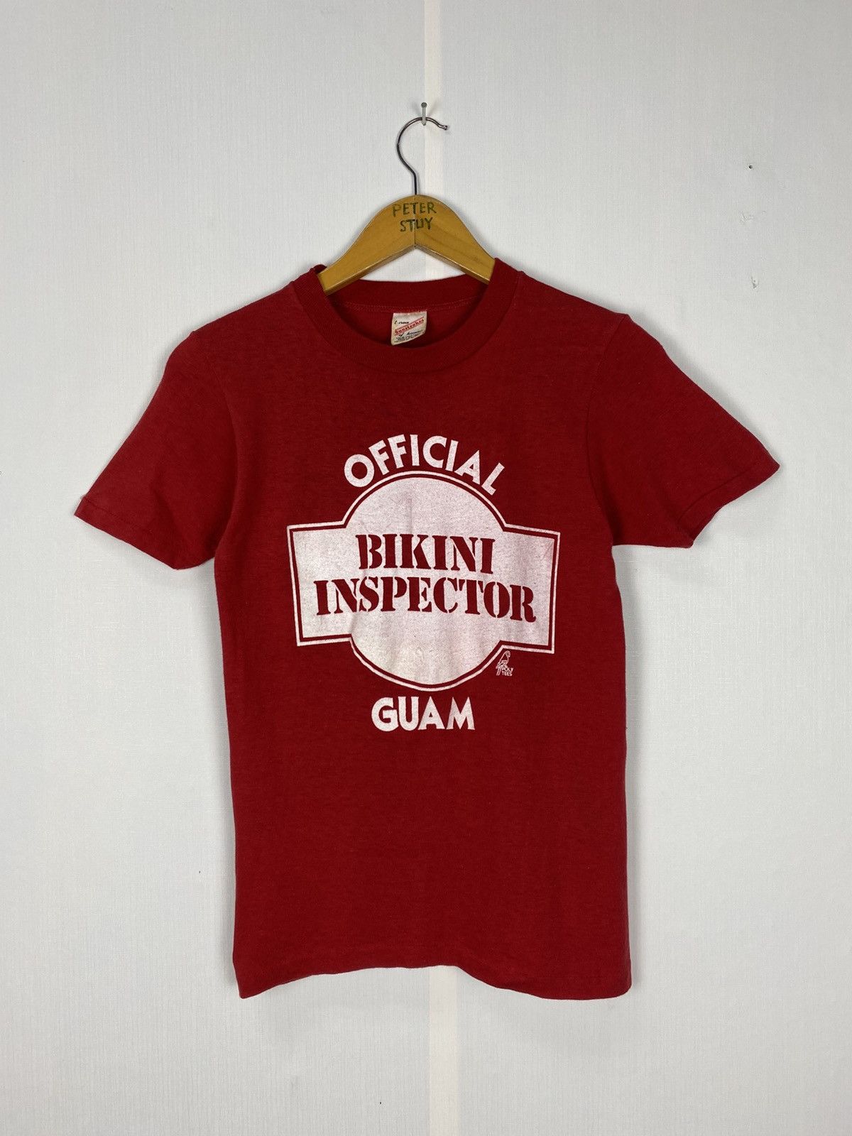 Vintage Vintage Bikini Inspector Guam Tee Size US S / EU 44-46 / 1 - 2 Thumbnail