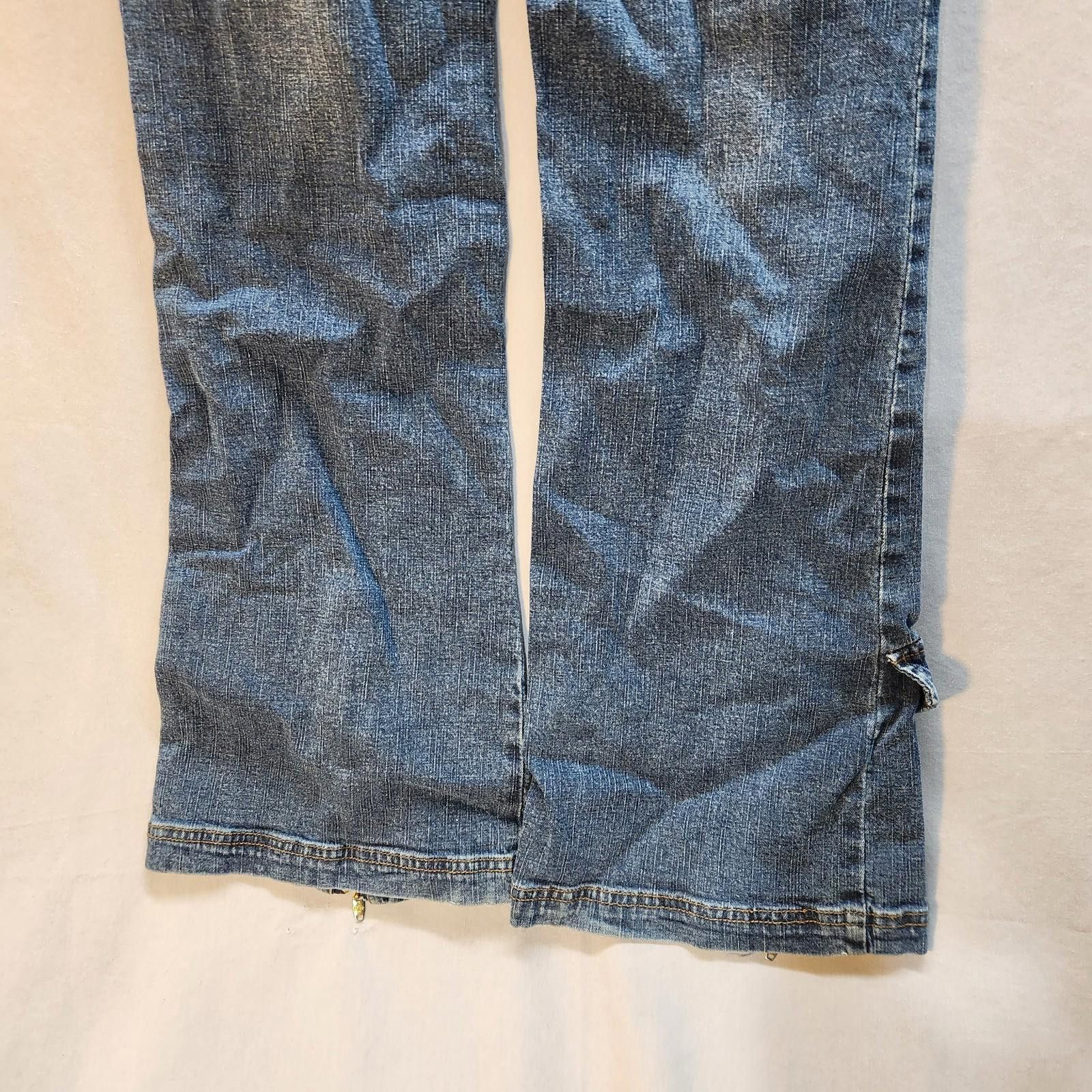 Designer Vintage Baby Phat Women's Jeans Blue Size 9/10 Size 30" / US 8 / IT 44 - 7 Thumbnail