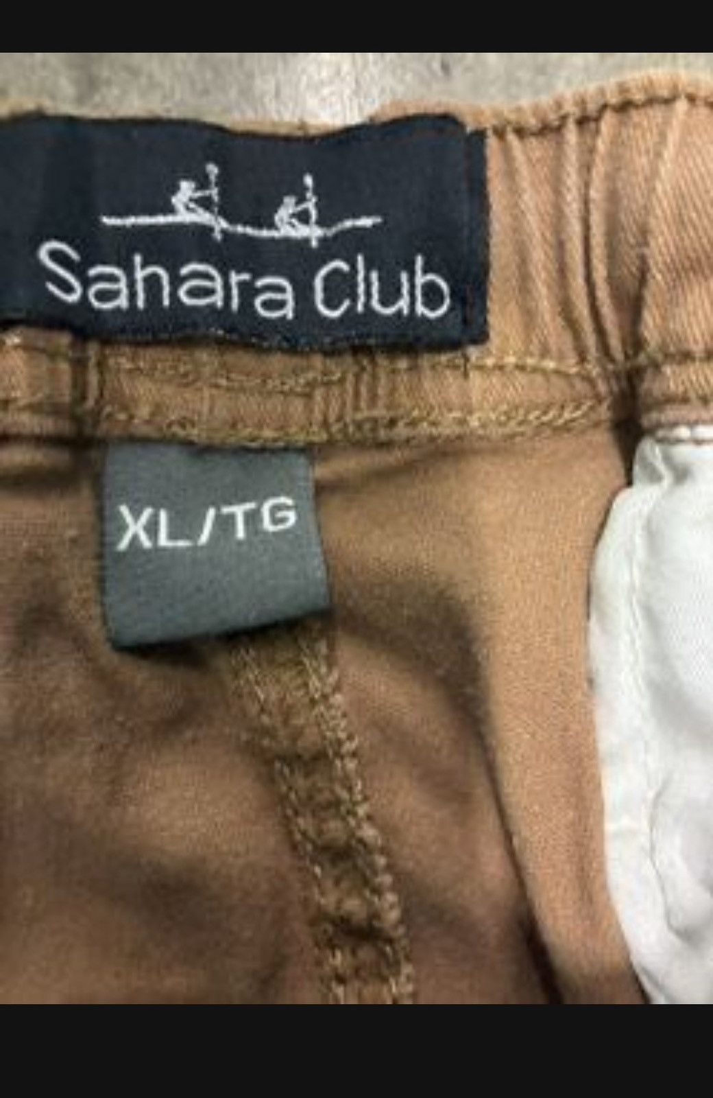 Sahara Club Sahara Club Brown Joggers Elastic Waist Drawstring XL Size US 32 / EU 48 - 2 Thumbnail