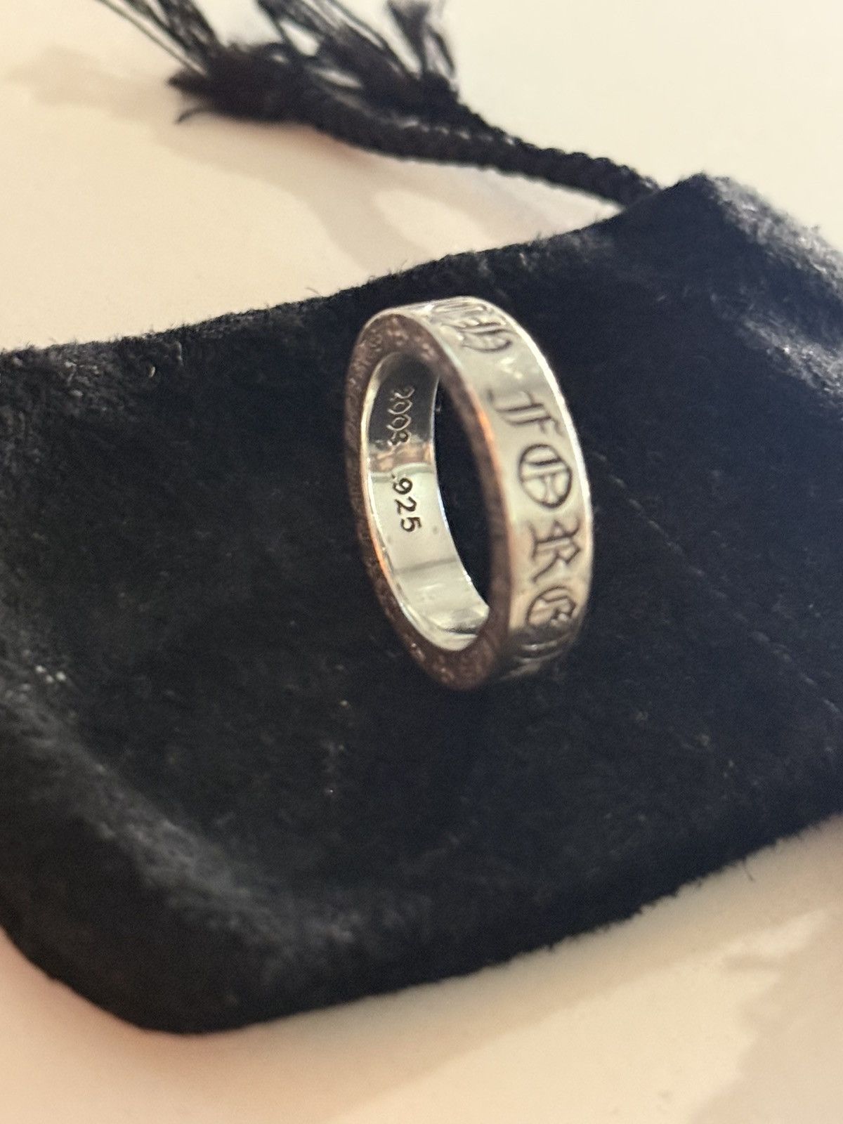 Chrome Hearts 9 Chrome Hearts Spacer Ring Size ONE SIZE - 3 Thumbnail