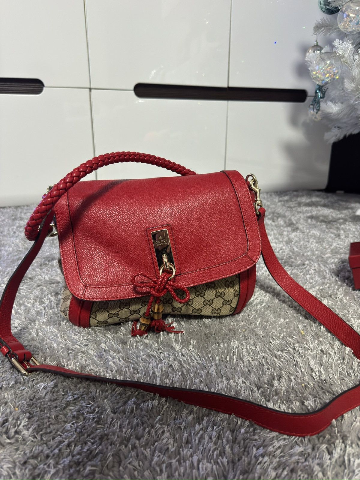 Gucci Gucci Leather Shoulder Bag 282301 Size ONE SIZE - 3 Thumbnail