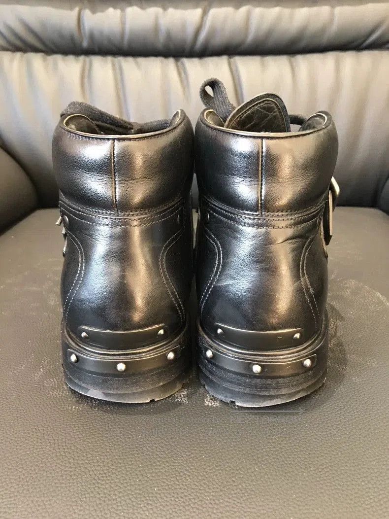 Prada Prada Military Boots with Steel Caps. Size US 10 / EU 43 - 3 Thumbnail
