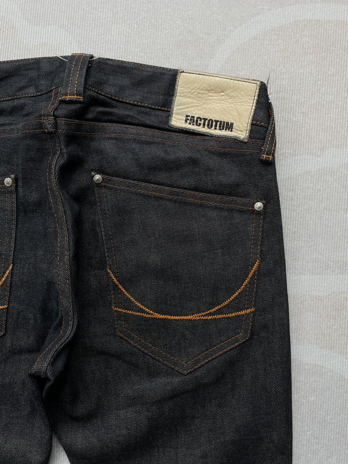 FACTOTUM × Japanese Brand Factotum Slim Fit Stretch Jeans (P77) Size 30" / US 8 / IT 44 - 10 Thumbnail