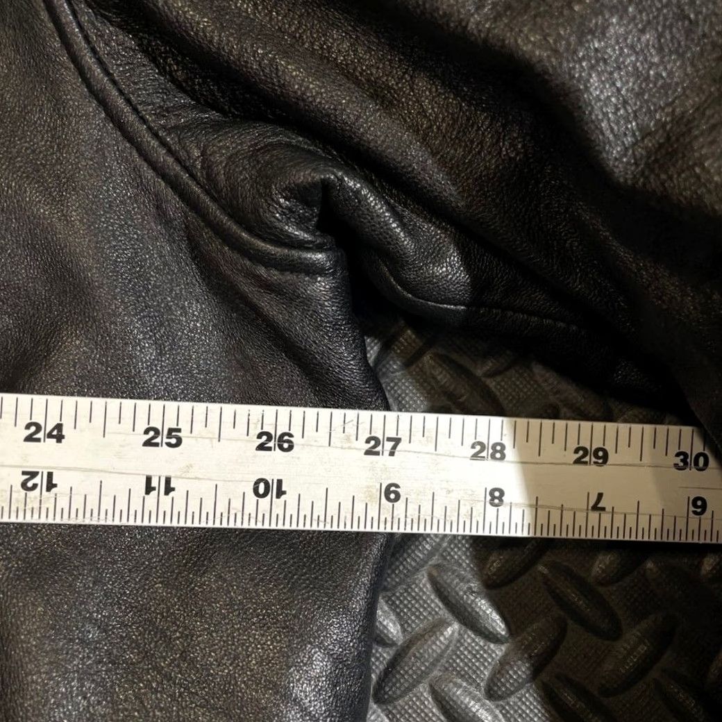 Cherokee Cherokee Leather Jacket Full Zip Mens XL Black Size US XL / EU 56 / 4 - 6 Thumbnail