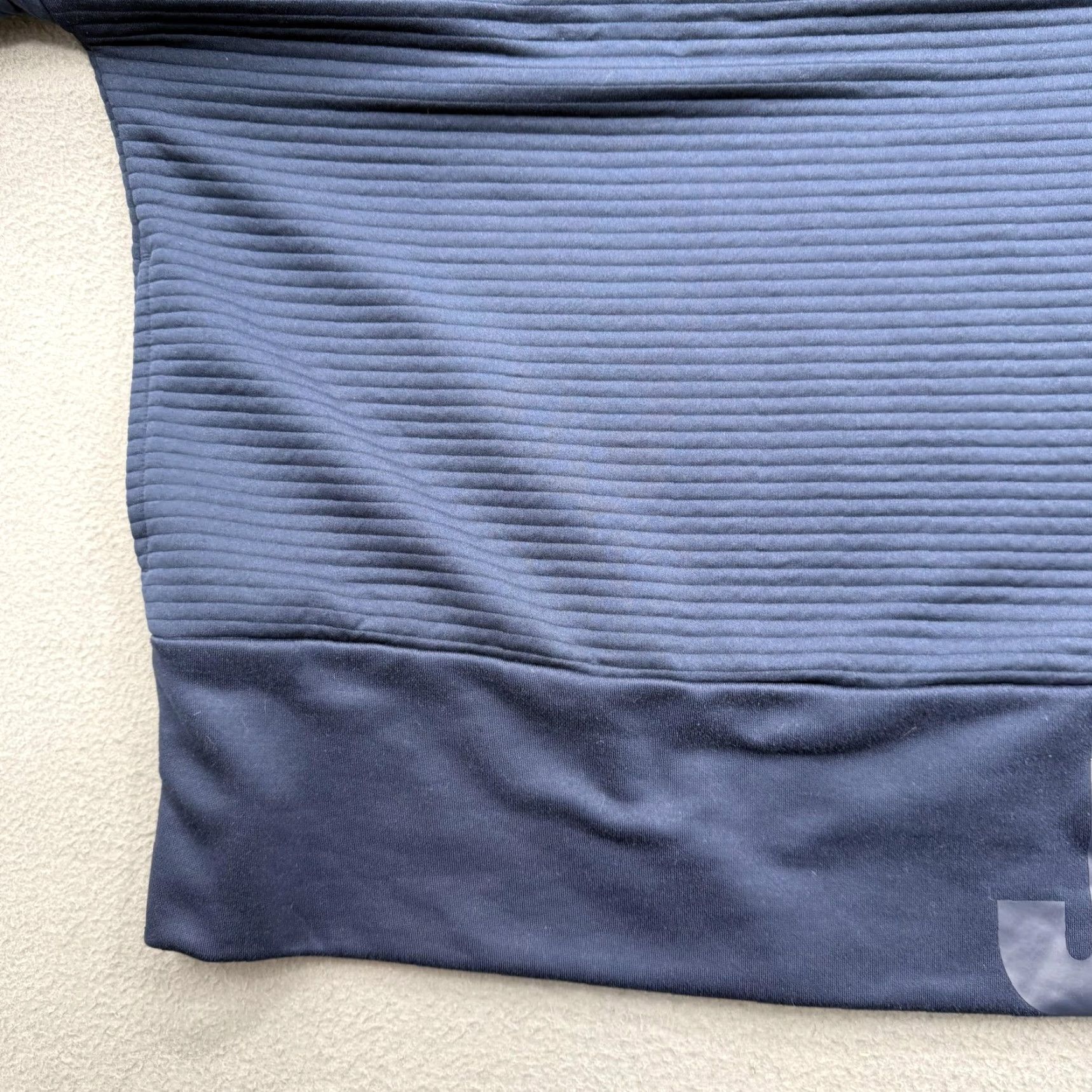 Nike Nike Dri-Fit Sweatshirt Mens XL Navy Blue Just Do It Crewneck Pullover Size US XL / EU 56 / 4 - 6 Thumbnail