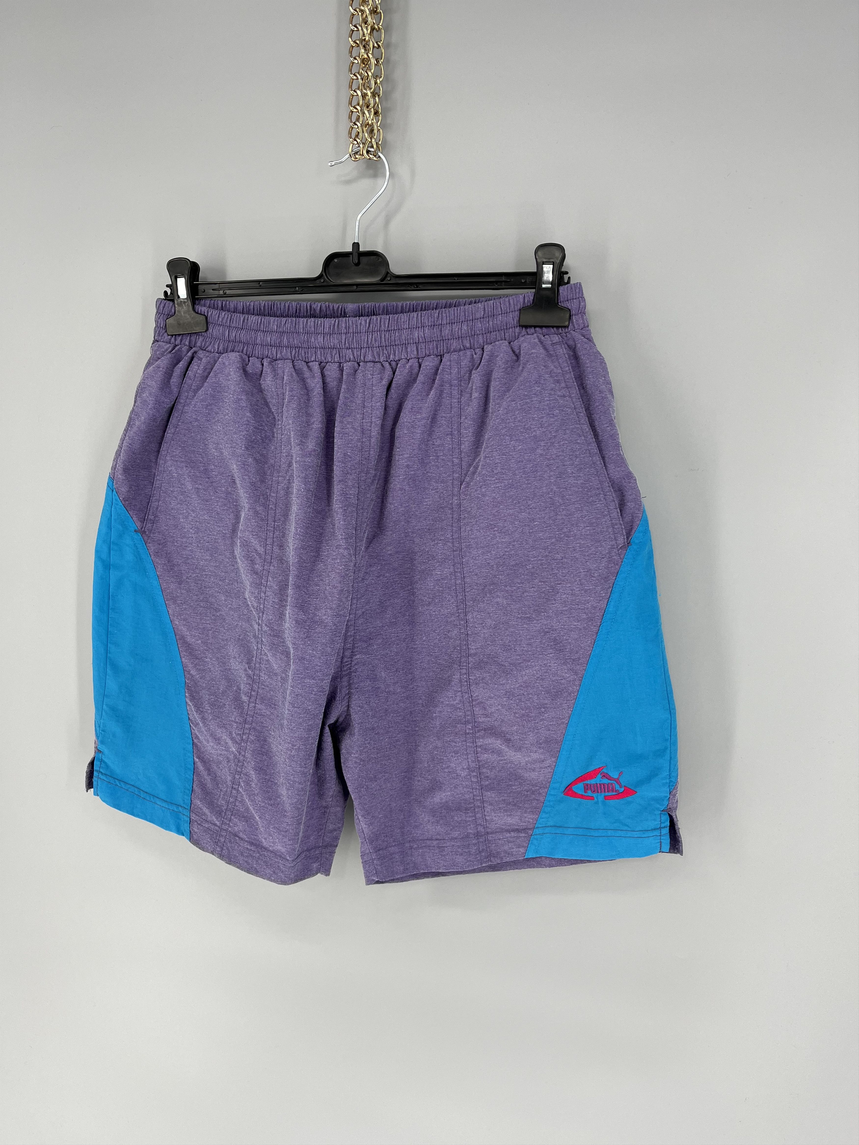 Puma Vintage 90s Puma Mini Logo Shorts Streetwear Style Y2K nylo Size US 36 / EU 52 - 3 Thumbnail