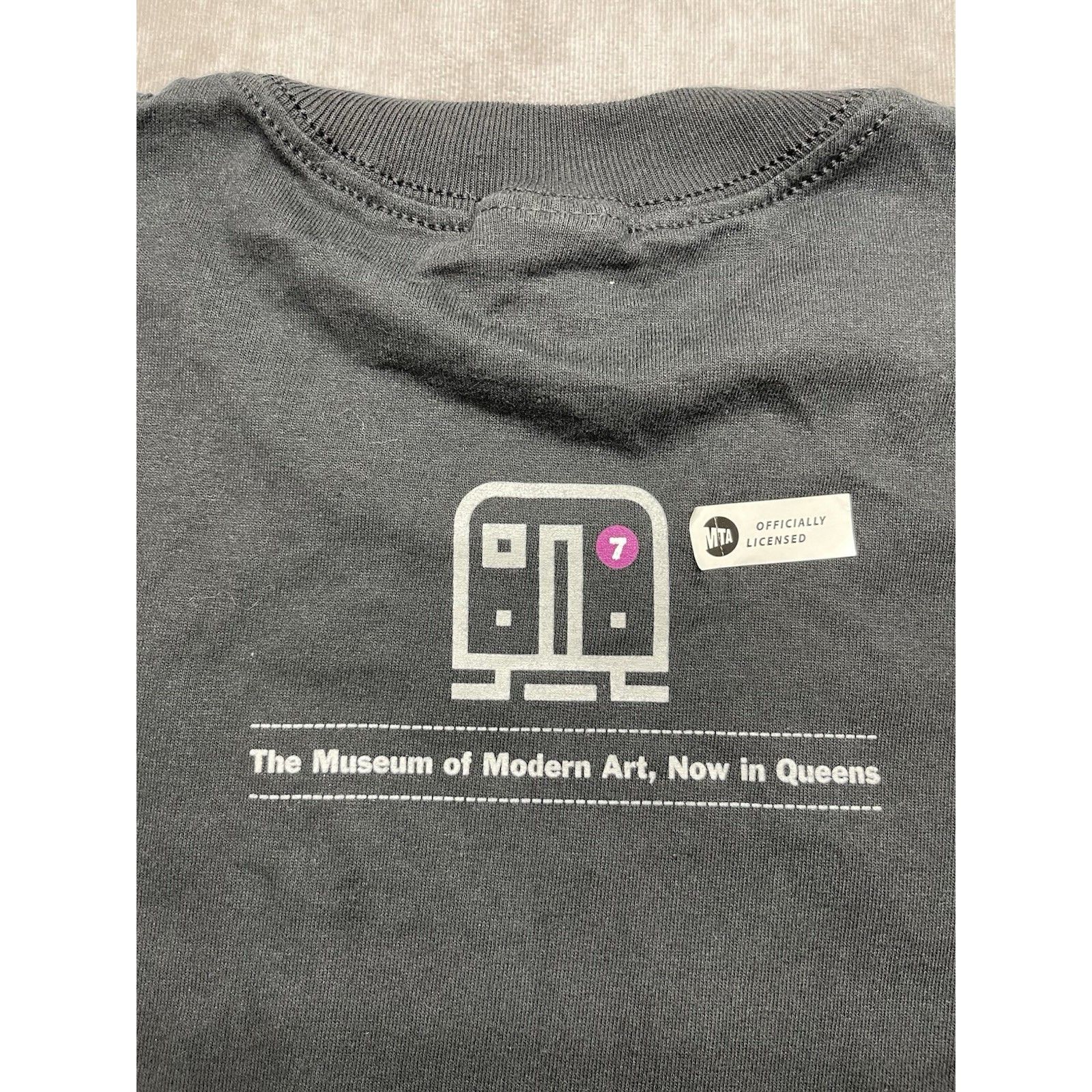 MoMA NWT 2004 VTG MoMA QNS 7 Train T-Shirt XL Y2K Museum of Moder Size US XL / EU 56 / 4 - 7 Thumbnail
