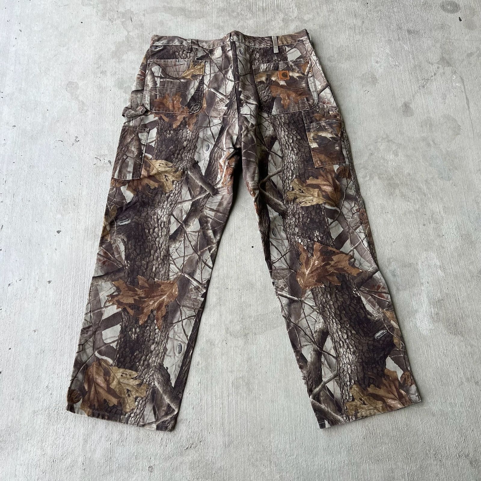 Carhartt × Vintage Carhartt realtree camo work wear carpenter pants Size US 39 - 5 Thumbnail
