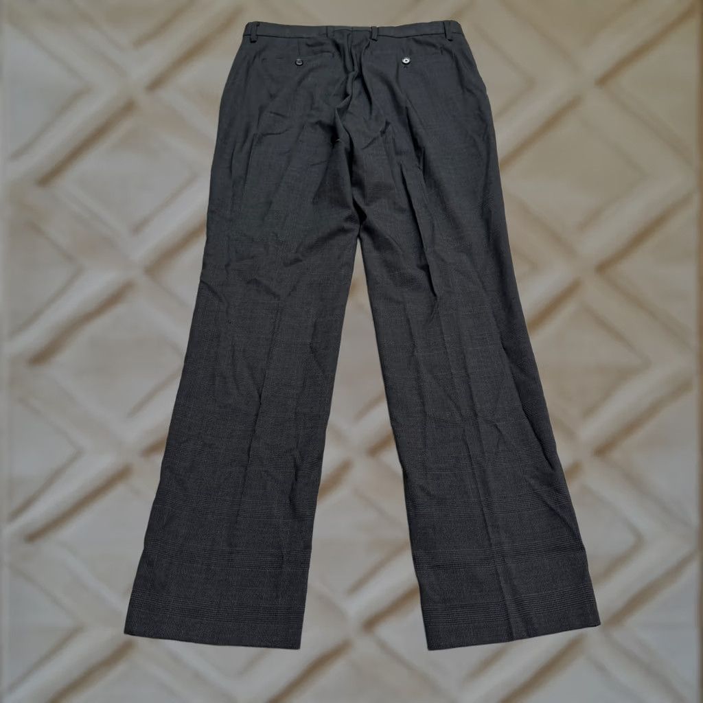 Banana Republic Banana Republic Slim Performance Wool Dress Pants Mens 34x34 Charcoal Gray Plaid Dress Pants Slim Men 34in 34in Gray Wool Ban... Size US 34 / EU 50 - 1 Thumbnail