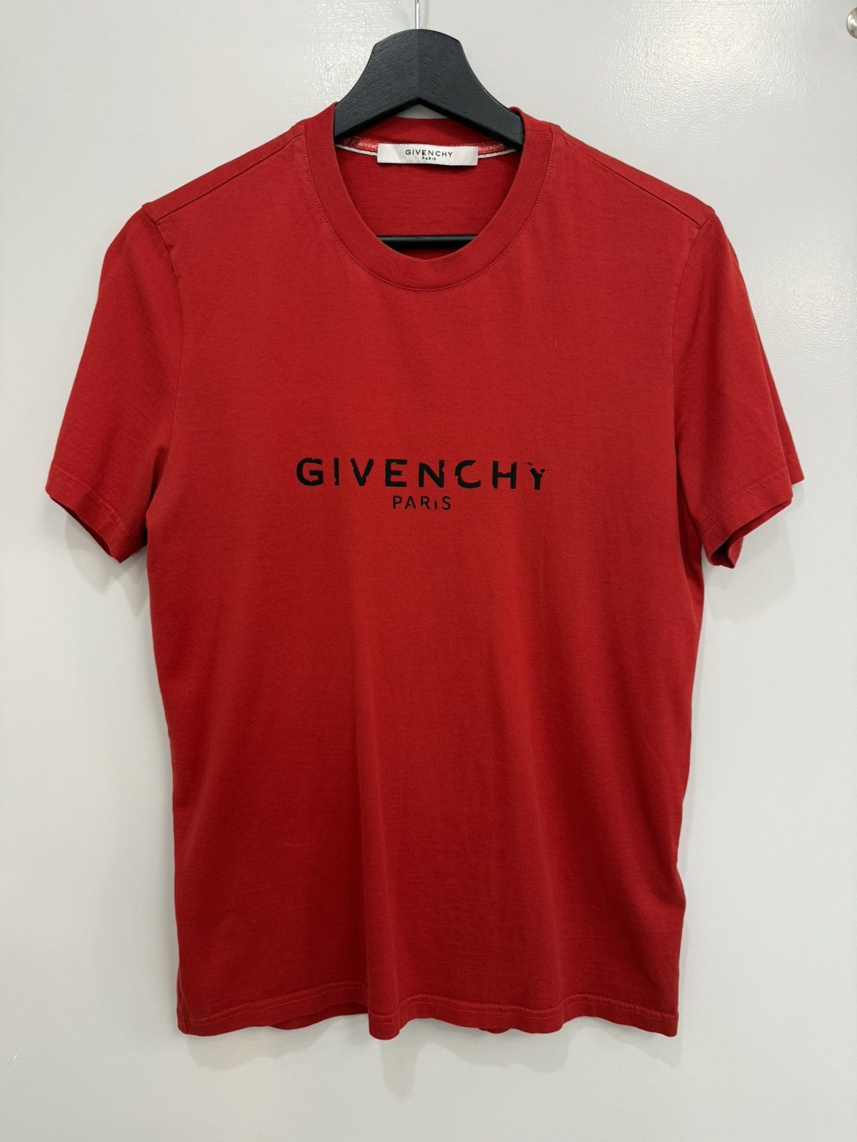 Givenchy Givenchy Red T-Shirt Size US XS / EU 42 / 0 - 1 Thumbnail