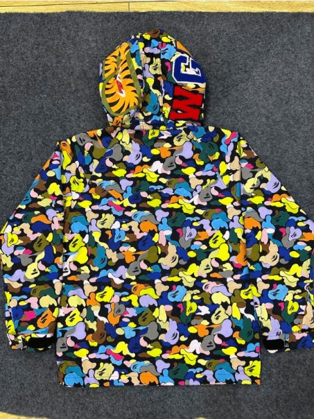 Bape Bape Shark Hooded Jacket Size US M / EU 48-50 / 2 - 3 Thumbnail
