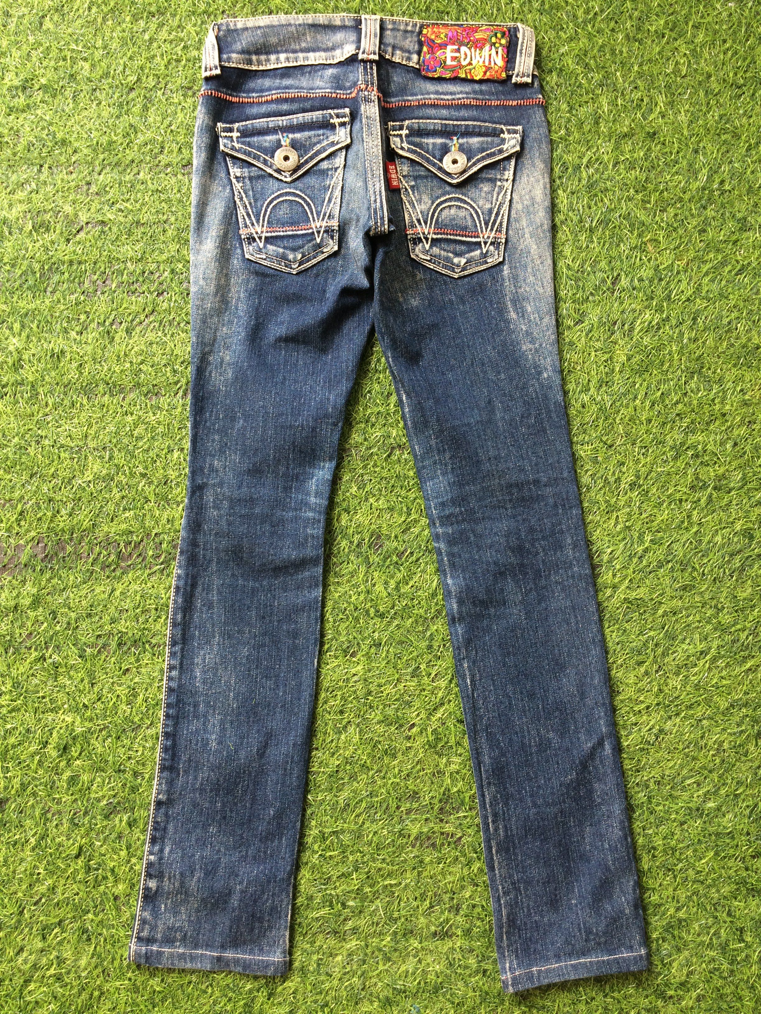 Designer × Edwin × Japanese Brand Japanese Miss Edwin Jeans #D-576 Size 26" / US 2 / IT 38 - 2 Thumbnail