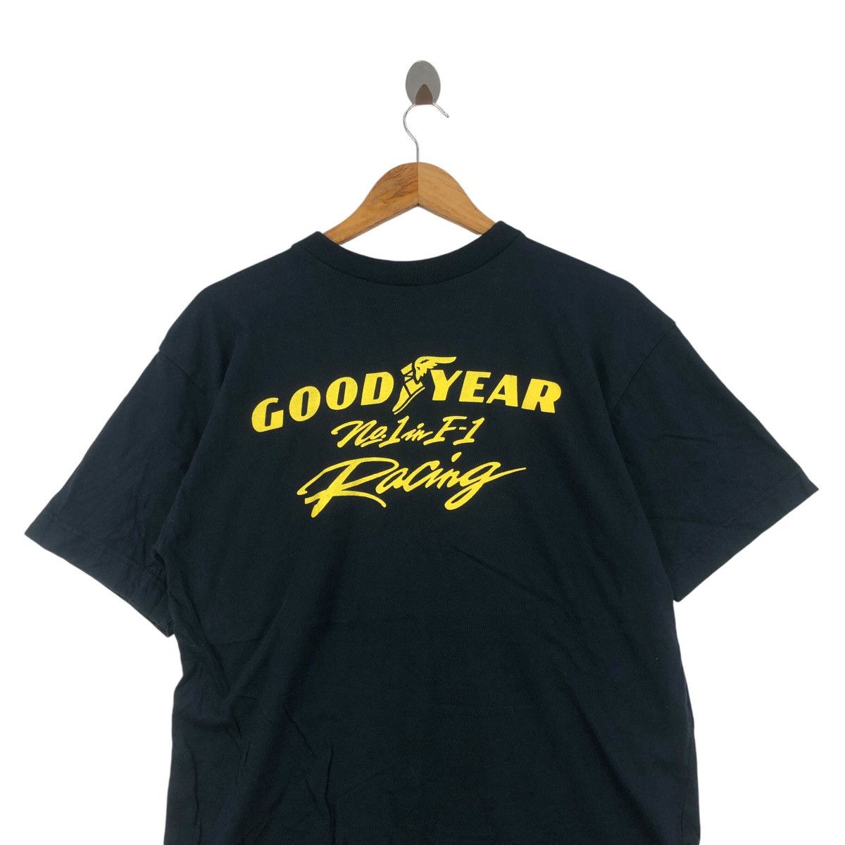 Formula 1 Vintage 90s GOODYEAR RACING FORMULA One 1 T-Shirt Size US M / EU 48-50 / 2 - 2 Thumbnail