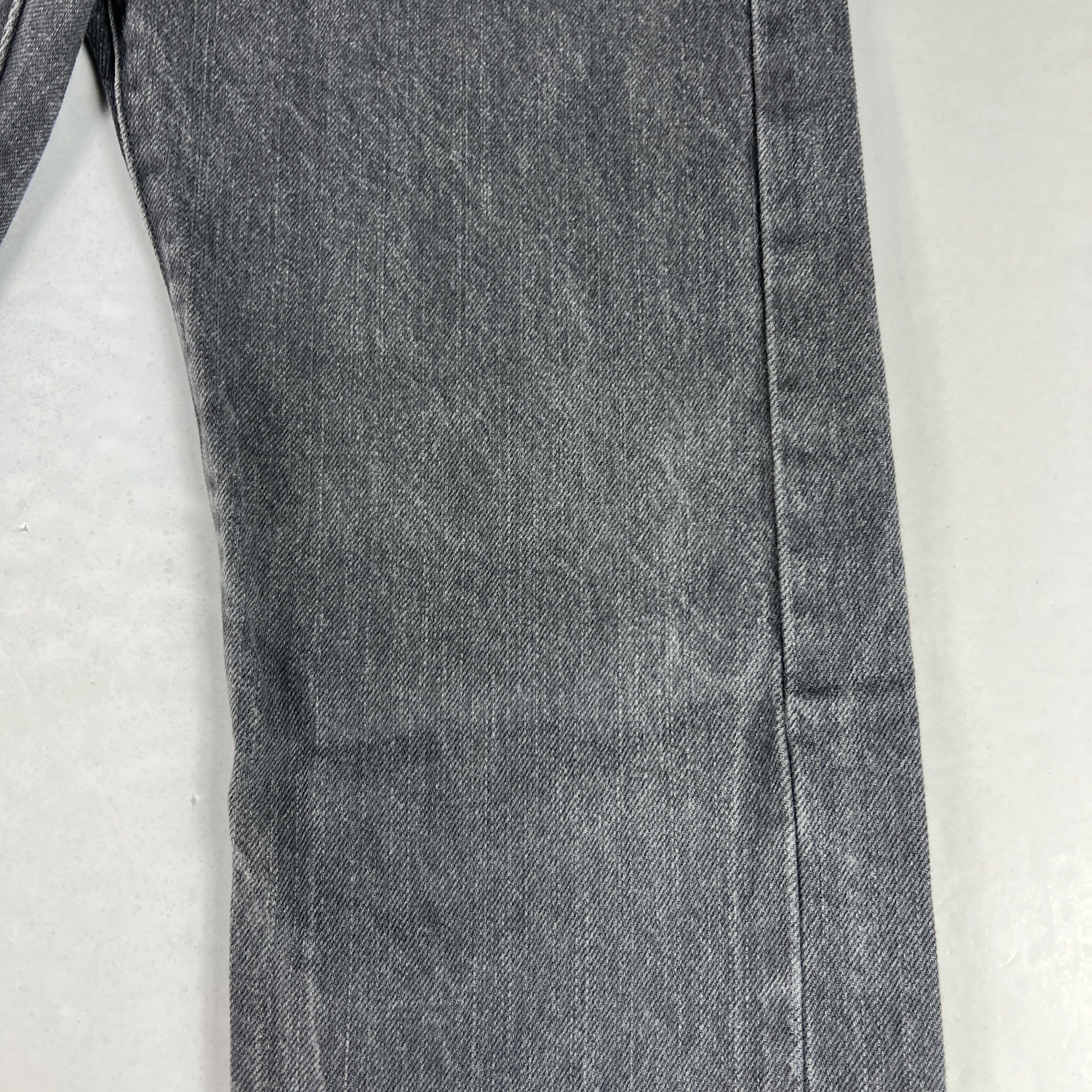 Levi's Levi's Selvedge Jeans Matchstick Skinny Grey Faded Denim Size US 32 / EU 48 - 4 Thumbnail