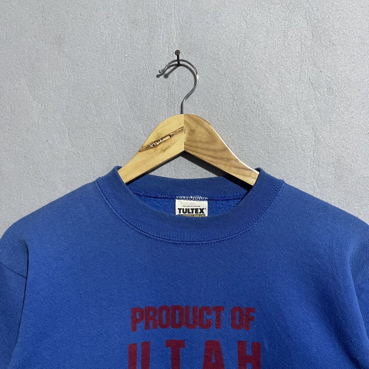 Tultex Vintage 90s Tultex Utah National Basketball Champ Sweatshirt Size US S / EU 44-46 / 1 - 3 Thumbnail