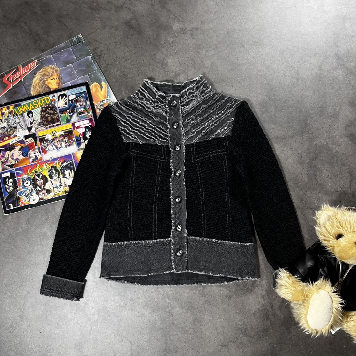 Japanese Brand × Vintage Vintage Y2K D2-Construction Biker Style
