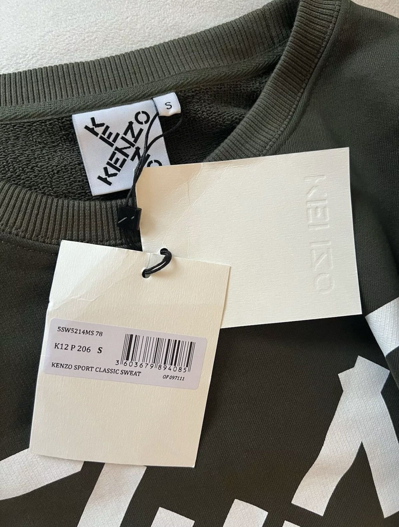 Kenzo kenzo Logo jumper Sweater Small Green Size US S / EU 44-46 / 1 - 7 Thumbnail