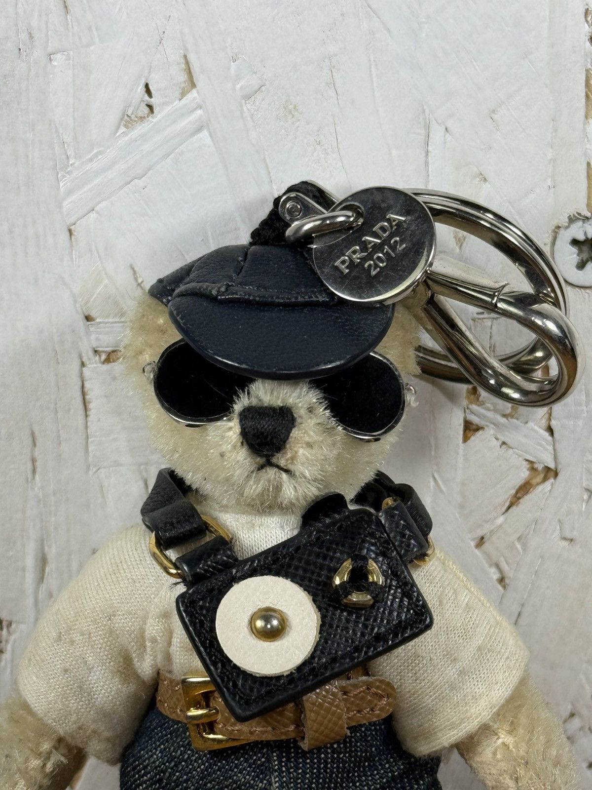 Prada Prada 2012 Limited Eddy The DJ Bear Bag Charm Keyring Size ONE SIZE - 2 Thumbnail