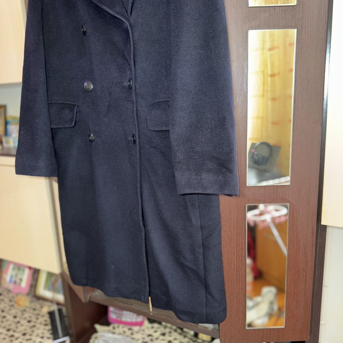 Other Max Mara Coat Long Cashmere Wool Double Breasted Size US M / EU 48-50 / 2 - 5 Thumbnail