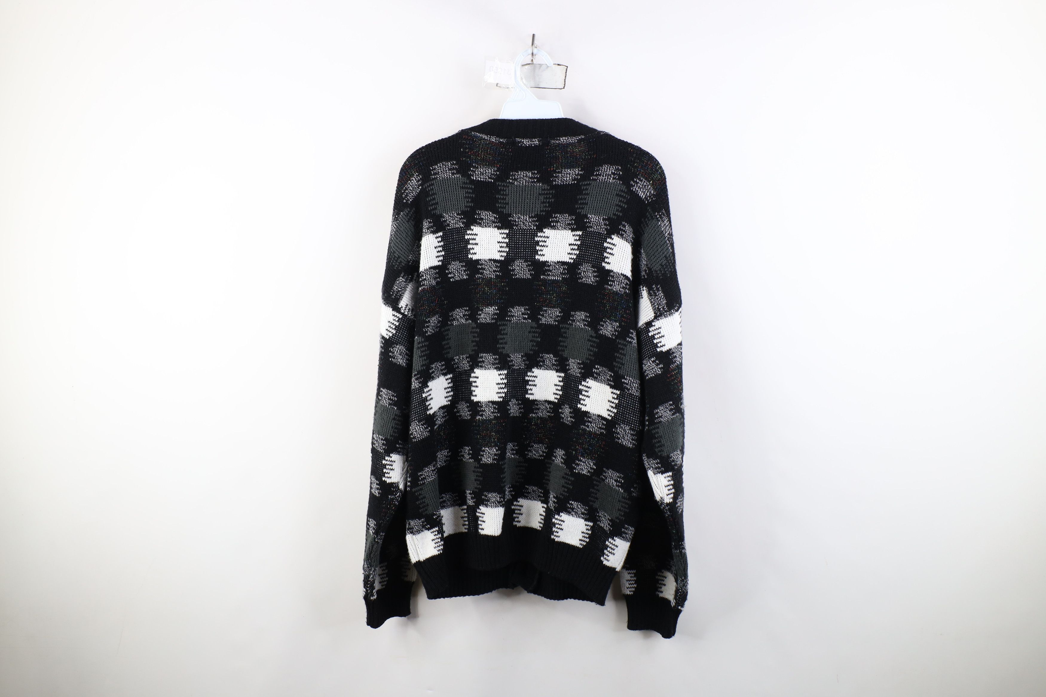 Vintage Vintage 90s Coogi Style Fleck Knit Cardigan Sweater USA Size US M / EU 48-50 / 2 - 9 Thumbnail