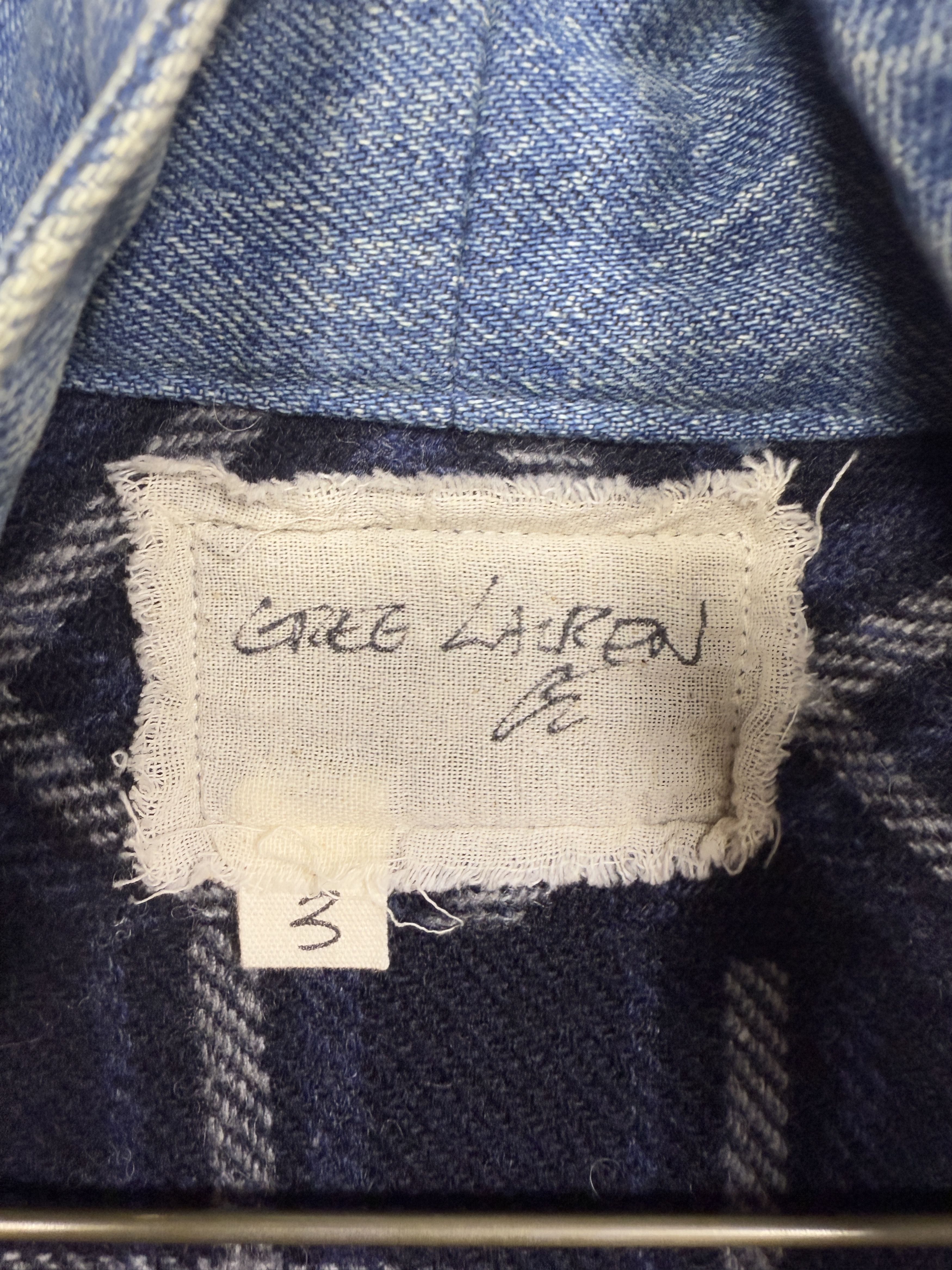 Greg Lauren Greg Lauren Navy Check GL 1 Kimono Size US L / EU 52-54 / 3 - 7 Thumbnail