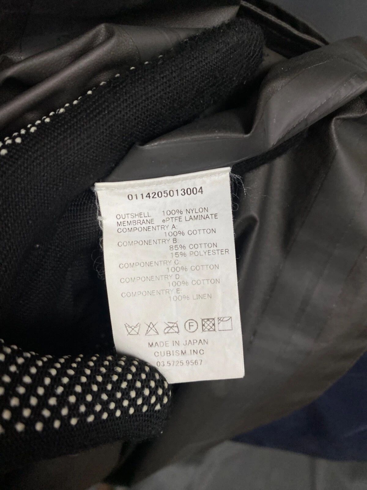 Visvim Viswim Men's Blue Gore-Tex Long Rain Coat Size 4 Size US XL / EU 56 / 4 - 11 Thumbnail