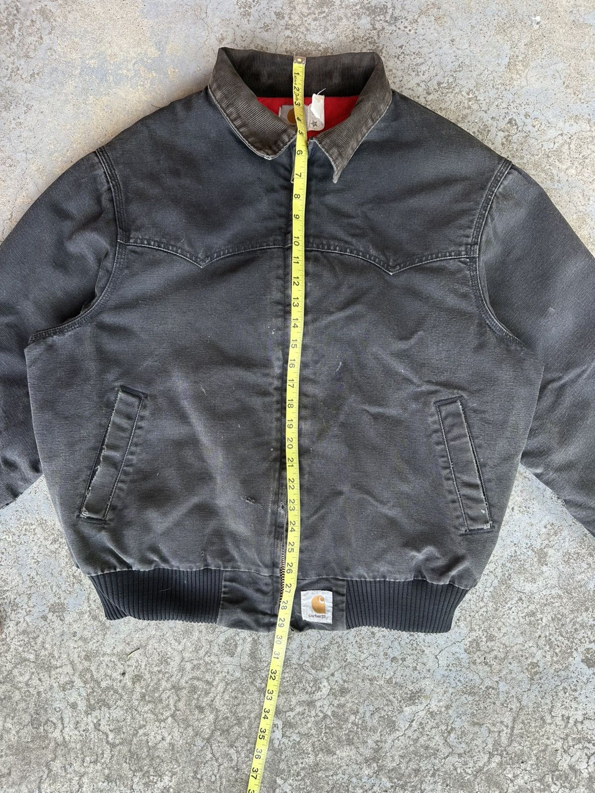 Carhartt Rare 90s Vintage Carhartt Santa Fe Jacket BLK XL MADE IN USA Size US XL / EU 56 / 4 - 7 Thumbnail