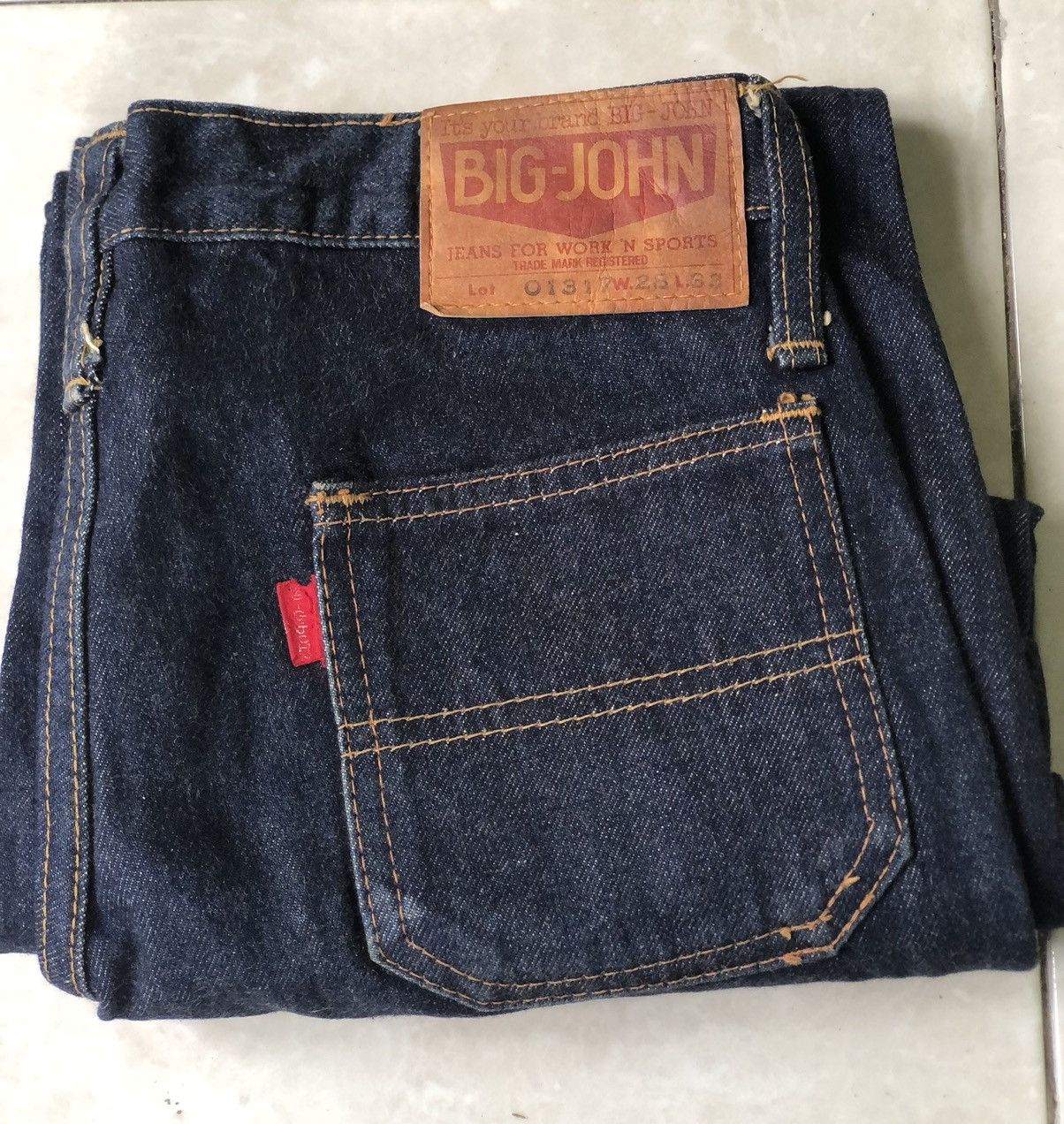 Big John × Japanese Brand × Vintage 🔥Vintage Japan BIG JOHN Bootcut Denim Size US 28 / EU 44 - 3 Thumbnail