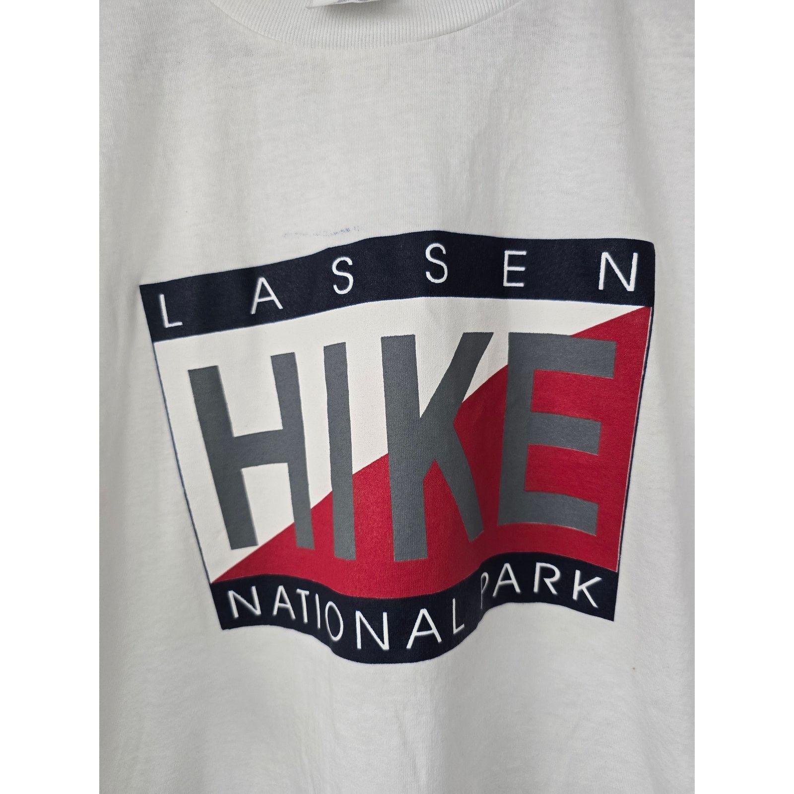 Jerzees × Vintage Vintage Hiking Shirt Jerzees Lassen National Park Hike Tee Size US XL / EU 56 / 4 - 2 Thumbnail
